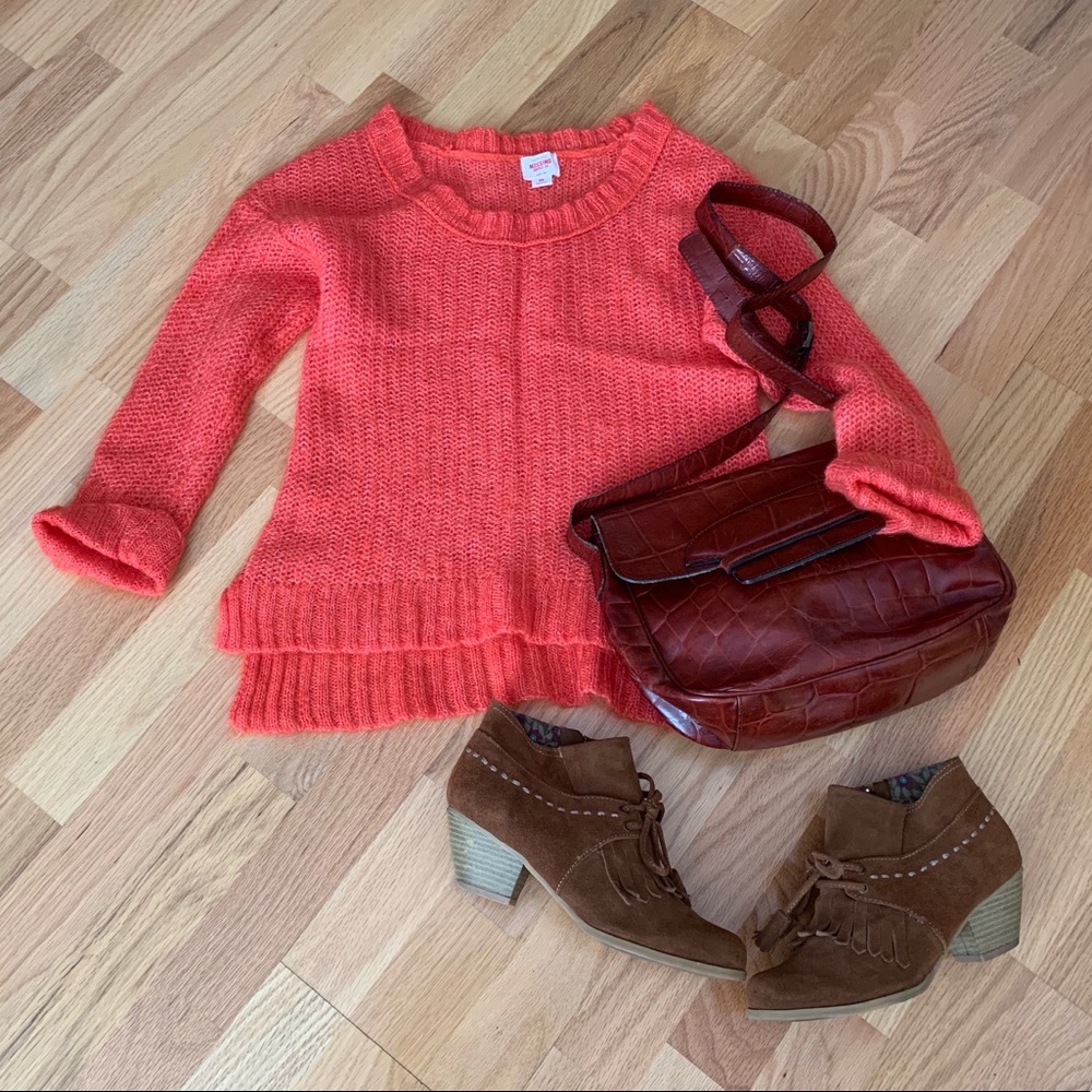 Mohair sweater Coral NEW 📍FIRM📍